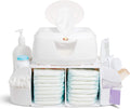 ® Diaper Change Organizer, Green/White