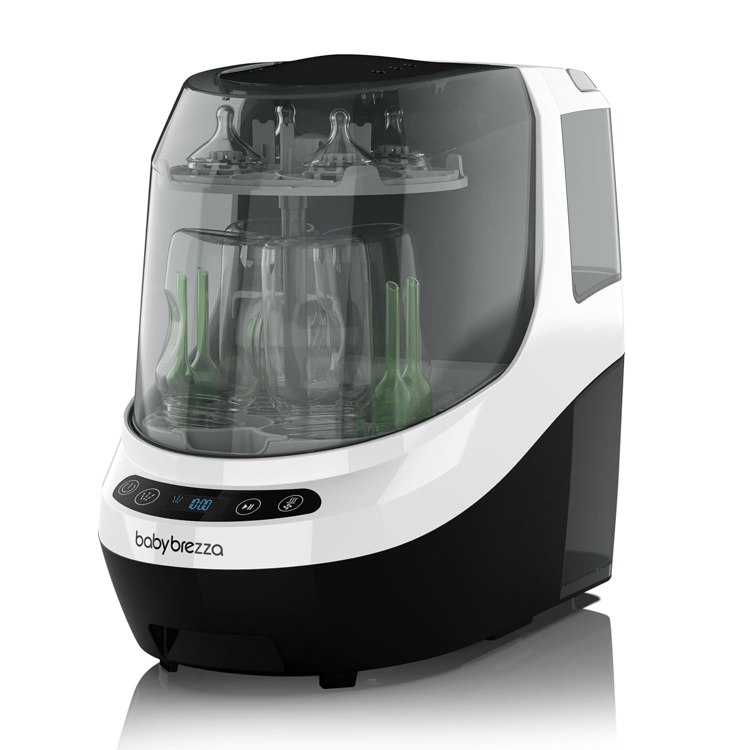 Baby Bottle Washer Pro - Clinically Proven Better Cleaning - Washer, Sterilizer + Dryer in One Appliance for Essentials like Bottles + Pump Parts – Machine Replaces Brushes + Racks