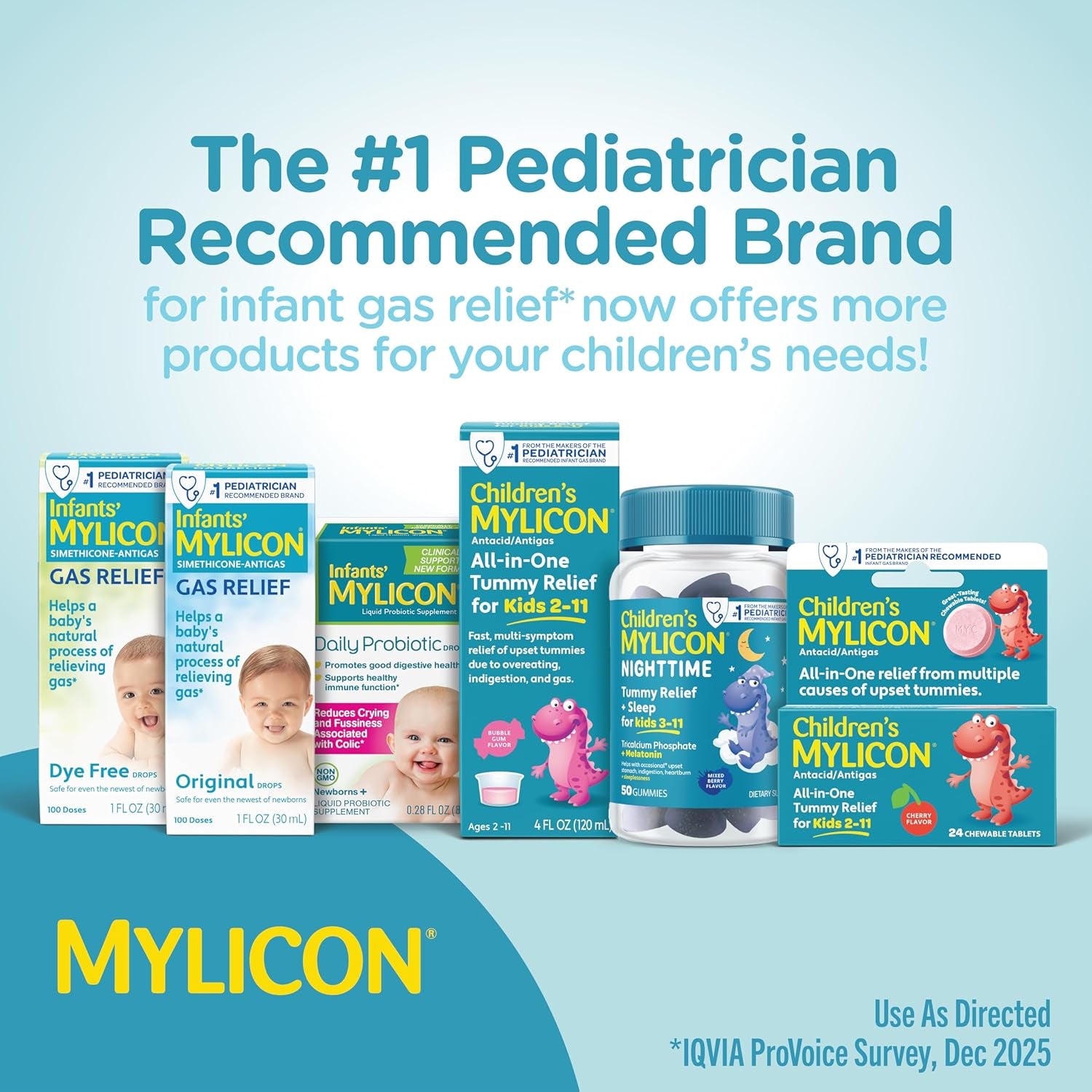 Infants Gas Relief Drops for Infants and Babies, Dye Free Formula, 1 Fluid Ounce